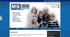 Desktop Screenshot of mutual-support.org.uk
