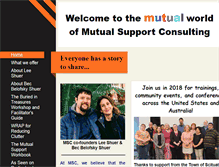Tablet Screenshot of mutual-support.com